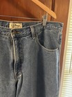 ll bean relaxed fit flannel lined jeans 38x30 — photo 3