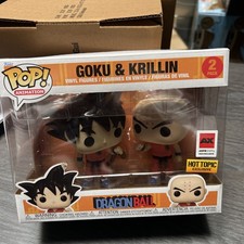 FUNKO POP GOKU & KRILLIN DRAGÓN BALL Z 2-PACK NUOVO TEMA CALDO ESCLUSIVO 2022 EXPO