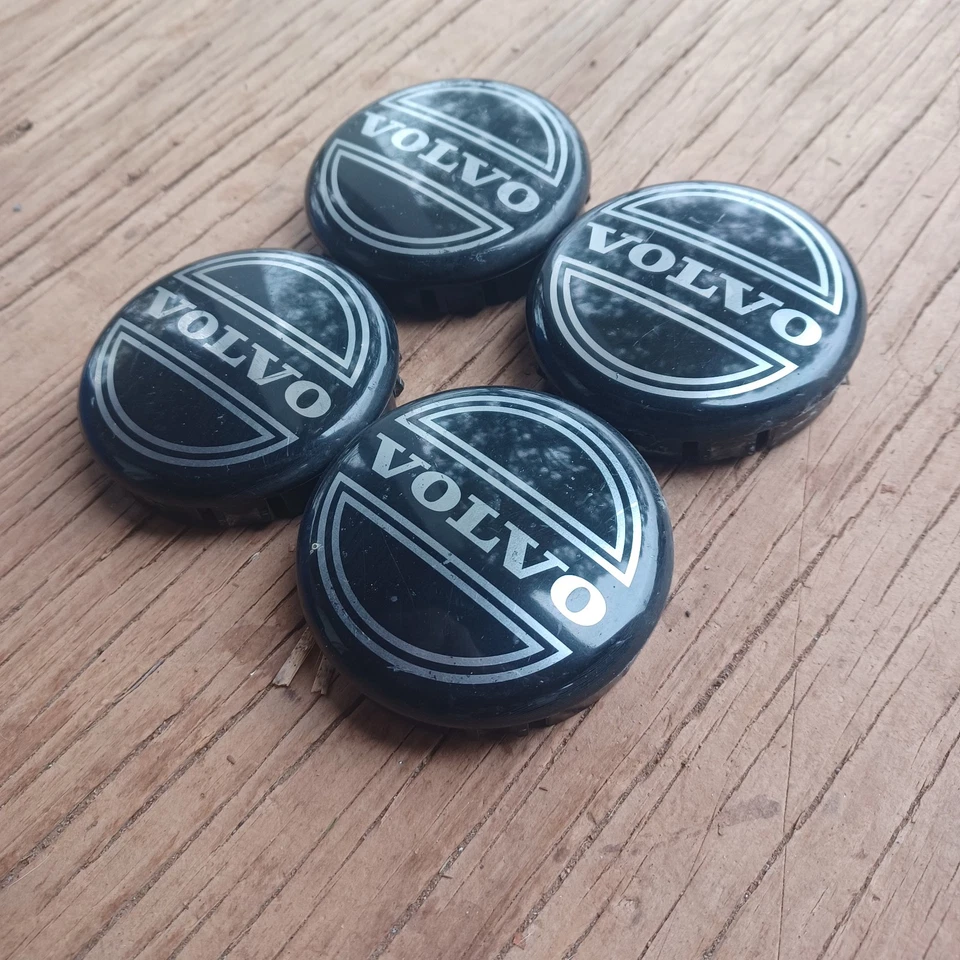 Volvo S60 S80 V40 V50 V70 XC70 XC90 center cap set 1998-2010 PN 86 46379 - Image 2 of 3