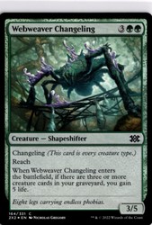 Webweaver Changeling #164 Foil Double Masters 2022