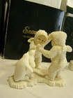 5 Dept 56 Snowbabies  What will I Catch  didn't forget  Playing Games Lucky Star — photo 3