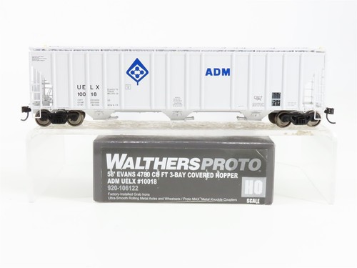Tolva cubierta de 3 bahías escala HO Walthers 920-106122 UELX ADM 58' 10018 RTR | Condition: Used