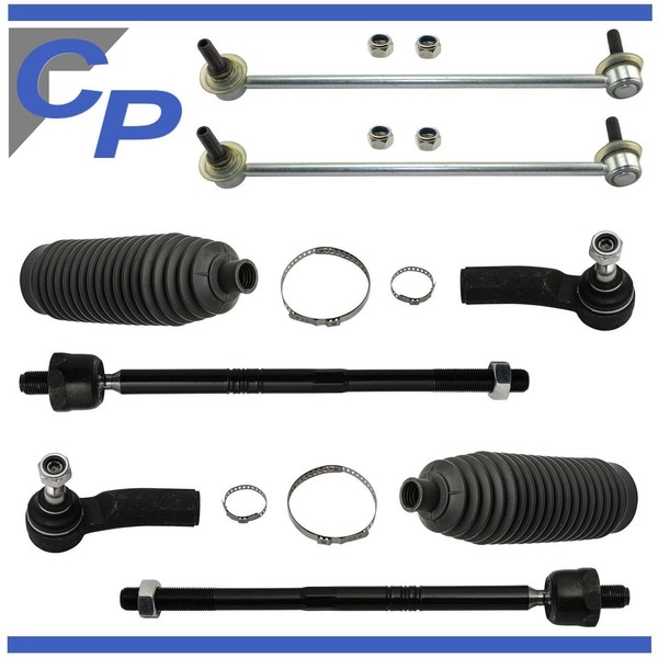 2 Spurstange Manschetten 2 Koppelstange Vorn FüR Skoda Octavia II Superb II Yeti-image