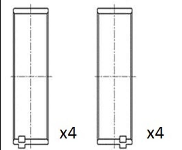 FAI Autoparts Pleuellager BB2053-STD FüR Mercedes Klasse Sports Tourer W246 W242-image