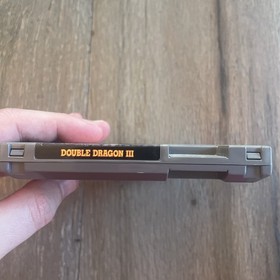 Double Dragon III 3 Sacred Stones (Nintendo NES, 1991) SOLO cartucho y funda 