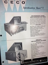 SALES SHEET CECO Specification Sheet 1 35mm Viewers 2 Sided