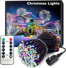 Super Long 328ft Christmas Lights 1000 Led Outdoor String Lights Multicolor Fair