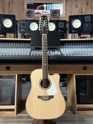 Takamine GD74CE Unison 12-String Acoustic-Electric Guitar with Gig Bag
