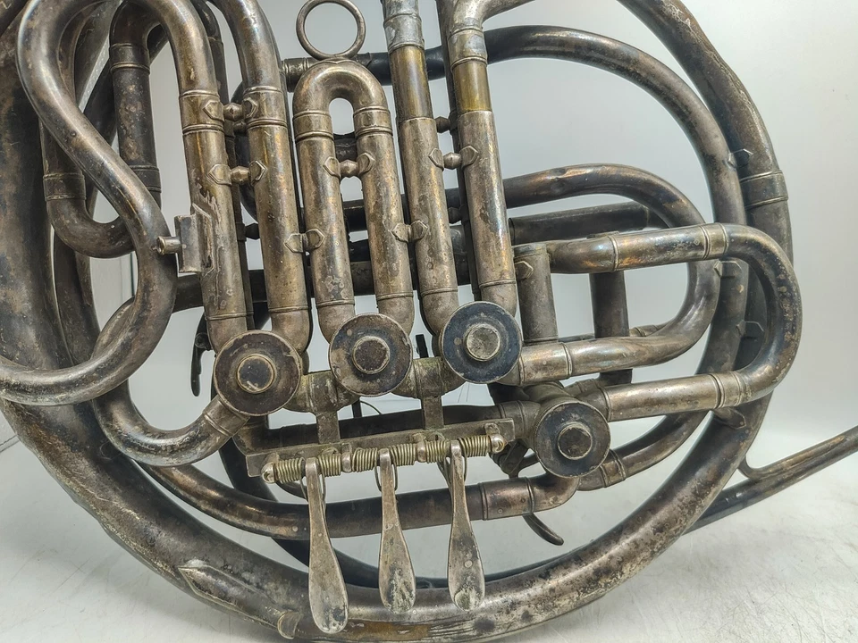 Áspero y Raro - 1939 Segunda Guerra Mundial Contrato de Estados Unidos F.A.Reynolds Pro Doble Cuerno Francés Foto 3 de 4