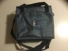 Thirty One Gray Insulated Luch Picnic Tote Bag With shoulder Strap Lighthouse