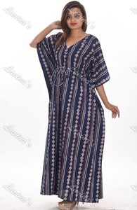 kaftan nightdress abaya maxi cotton indian beach sexy dress