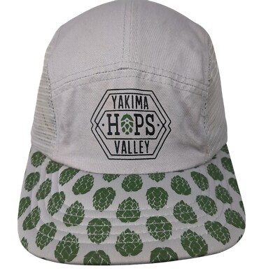 Yakima Valley Hops Snapback 5 Panel Hat Gray One Size Cowbucker The Fiver