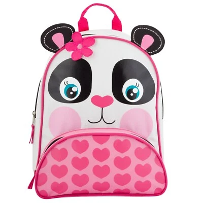 Stephen Joseph Girls Panda Backpack - Cute Kids School Book Bags - Image 1 of 4