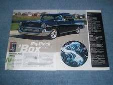 1957 Chevy Bel Air Hardtop Resto-mod Article Big-block Box 1957 Chevy Bel Air Hardtop Resto-mod Article Big-block Box