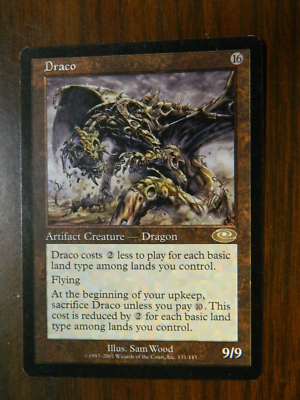 Mtg Magic The Gathering Draco Planeshift Rare LP - Excellent Cond | eBay Mtg Magic The Gathering Draco Planeshift Rare LP - Excellent Cond | eBay