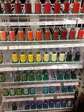 Lot Of 25 Random New Isacord Embroidery Threads 