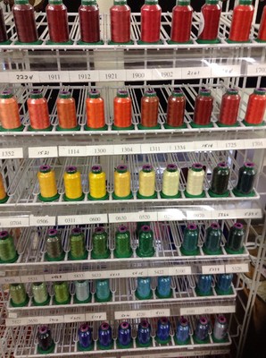 Lot Of 25 Random New Isacord Embroidery Threads 