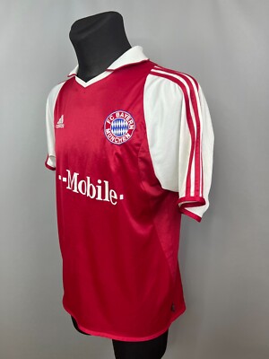 BAYERN MUNCHEN 2003 2004 HOME SHIRT FOOTBALL SOCCER JERSEY ADIDAS