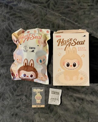 AUTHENTIC POP MART LABUBU The Monsters Have A Seat Vinyl Plush - SISI Sealed Bag