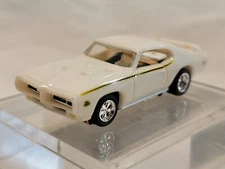 1969 GTO Judge White  MoDEL MoToRING HO slot car TFX Chassis Cool Wheels