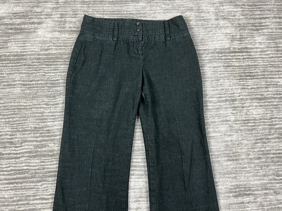 Pantalones B Wear Juniors 13 Gris Mezcla Algodón Corte Bota Byer California Foto 2 de 4