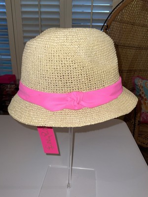 NWT Lilly Pulitzer Poolside Hat Lilly Pulitzer NWT Poolside Hat Prosecco Pink | eBay main image 2