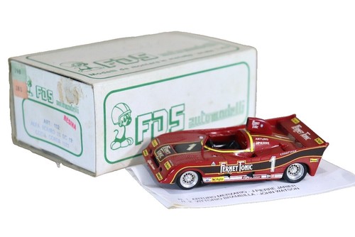 Miniature Provence Moulage 1/43 – Peugeot J9 Fourgon Pompiers – Résine – Occasion