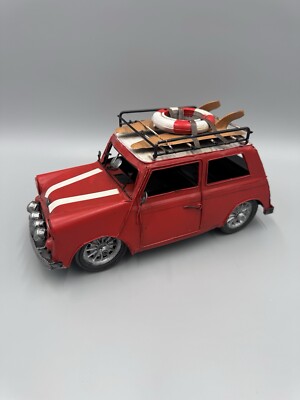Three Hands Corp Classic Retro Red Car Home Decoration
