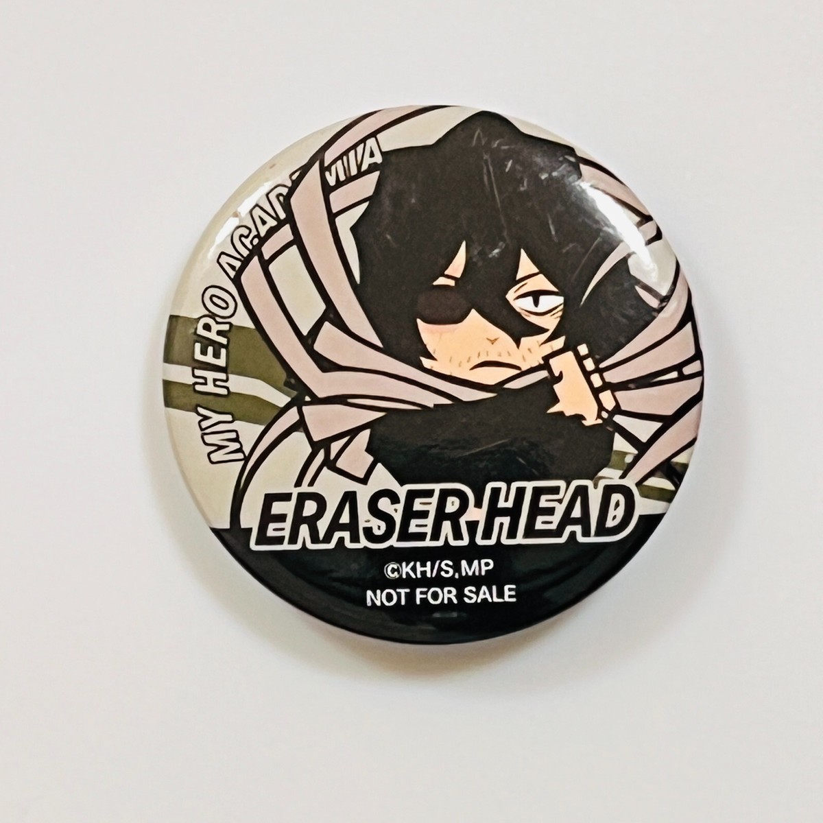 Shota Aizawa Eraser Head My Hero Academia Can Badge Big Lapon