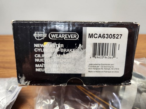 Carquest WearEver MCA630527 Brake Master Cylinder ~ Brand New in Box - Picture 5 of 5