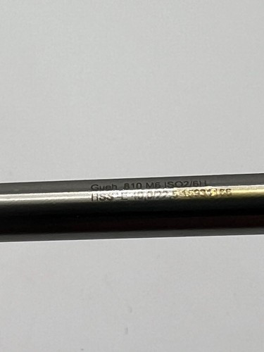 GUHRING Machine Tap Threaded Drill M6 HSS-E NO 810 DIN371 ISO2/6H - Picture 3 of 8