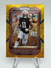 2022 Prizm Football DONOVAN PEOPLES-JONES Gold Shimmer /10 #70 Browns