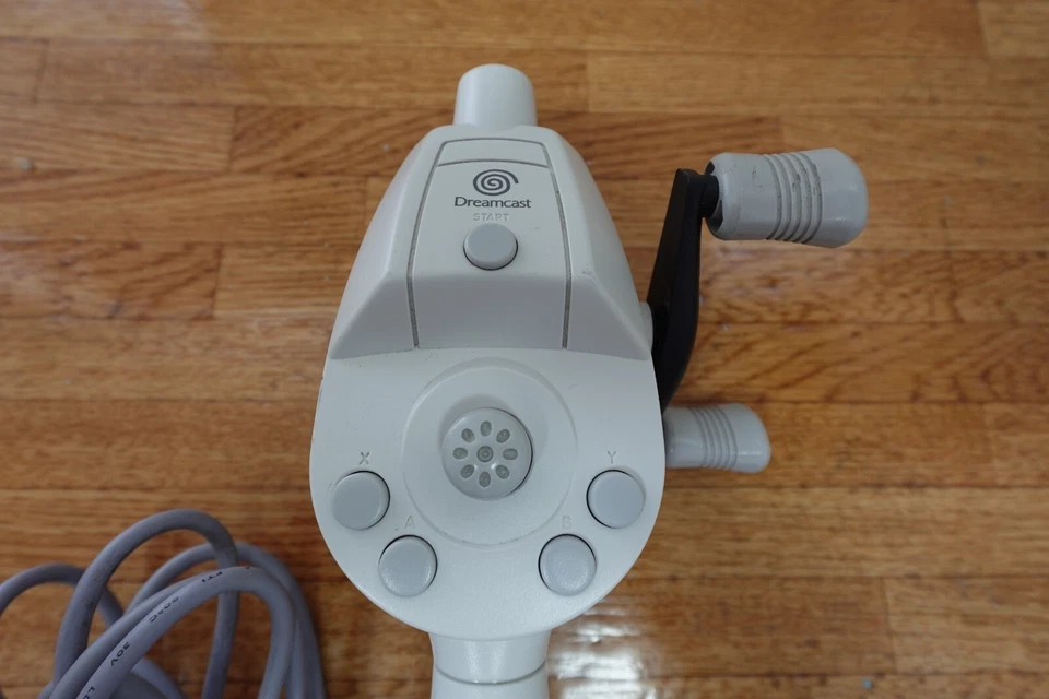 SEGA Dreamcast Fishing Rod Controller HKT-8700 Controller Only Tested Used Good - Image 2 of 4
