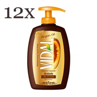 Vidal FlüSsigseife ArganöL 12X 300 Ml
