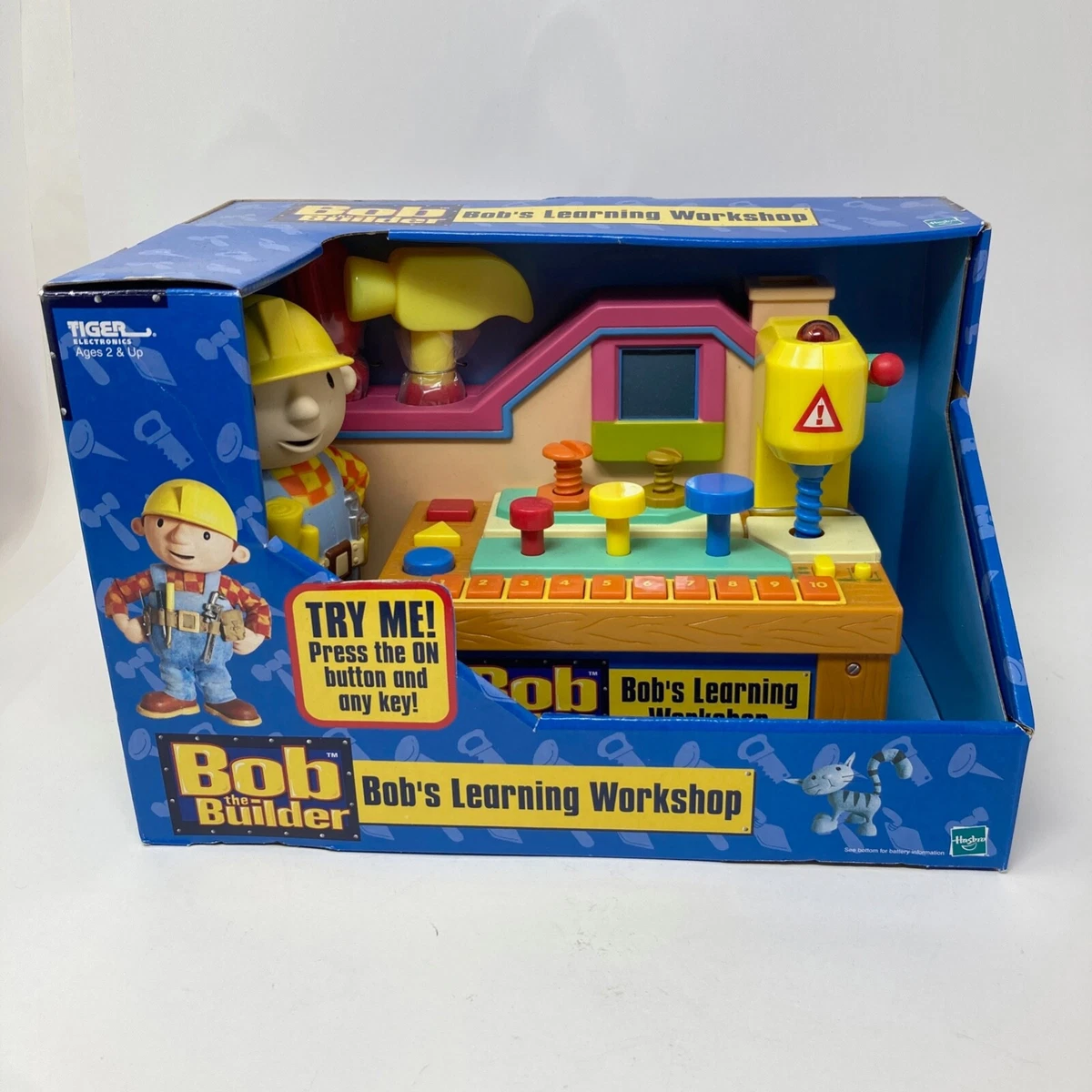 Bob The Builder Bob s Learning Workshop by Tigers Electronics 2001