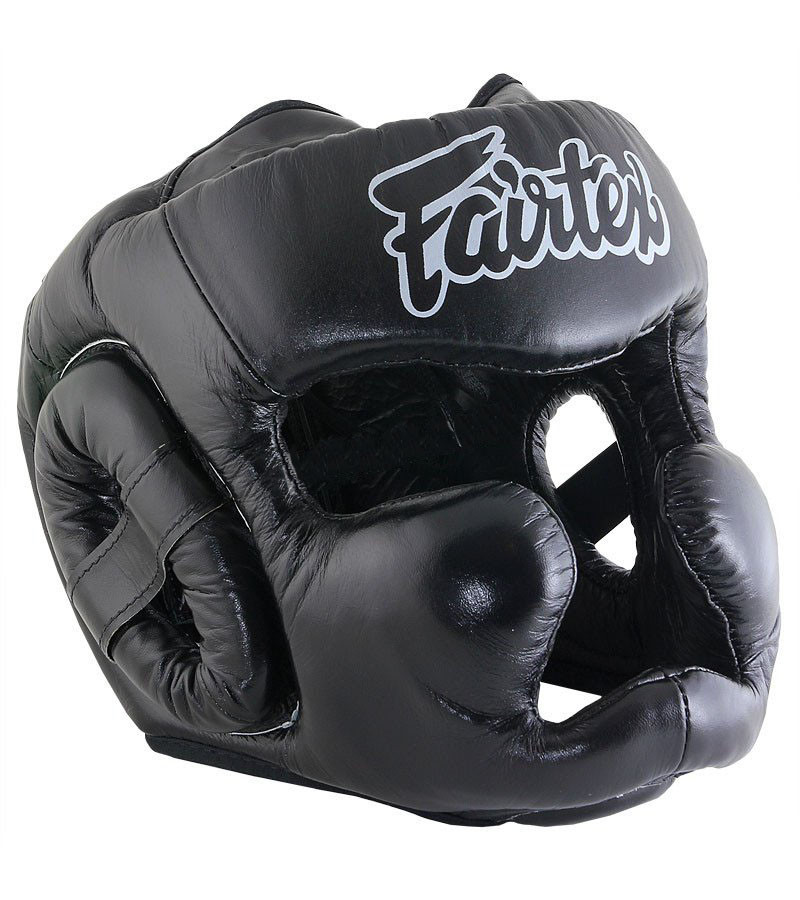 FAIRTEX HEADGUARD HG13 DIAGONAL VERSION LACE-UP HEAD MUAY
