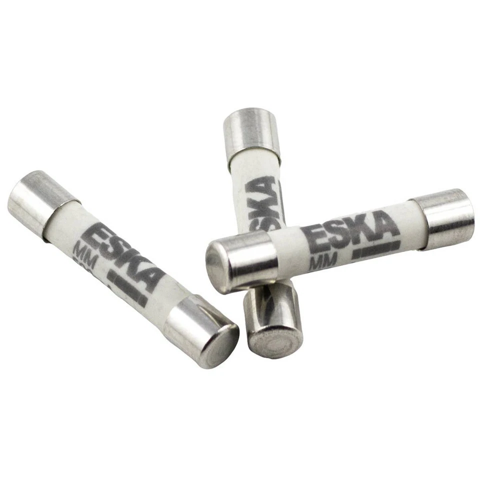 ESKA 632.410 Multímetro Fusible 6.30x32mm 200mA 1000V Acción Rápida 1Piece - Imagen 1 de 1