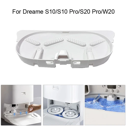 For Dreame  S10/S10Pro/S20 Pro/W20 Robot Vacuum Cleaner Cleaning Tray Disk Parts