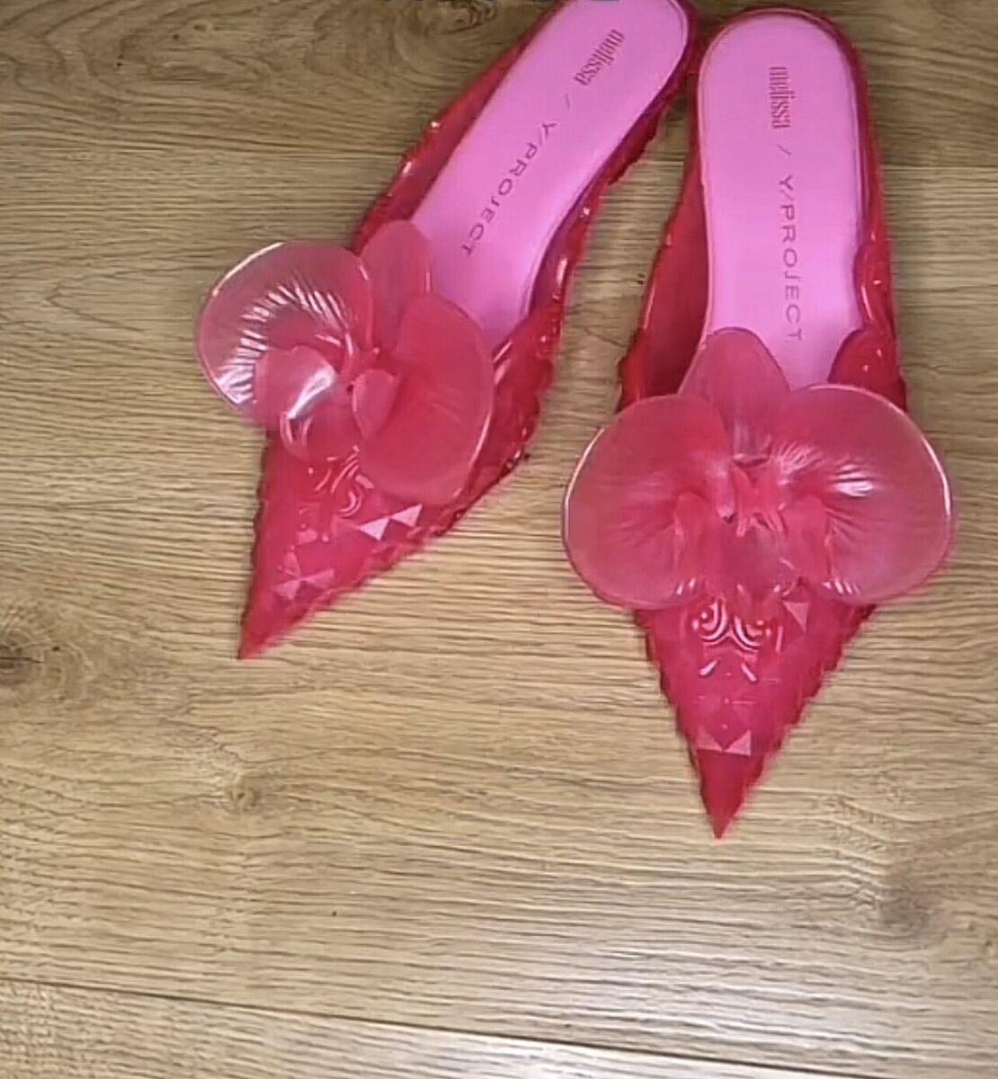 Y/Project Melissa Pink Flower Mules | eBay Y/Project Melissa Pink Flower Mules | eBay