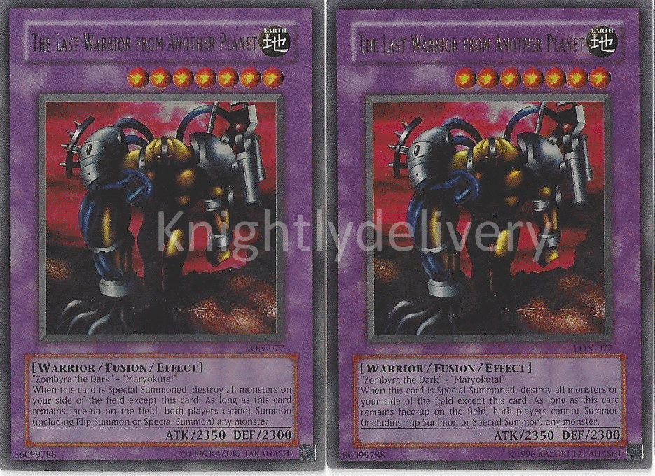 The Last Warrior From Another Planet Lockdown Deck - Zombyra - 43 Cards  Yugioh