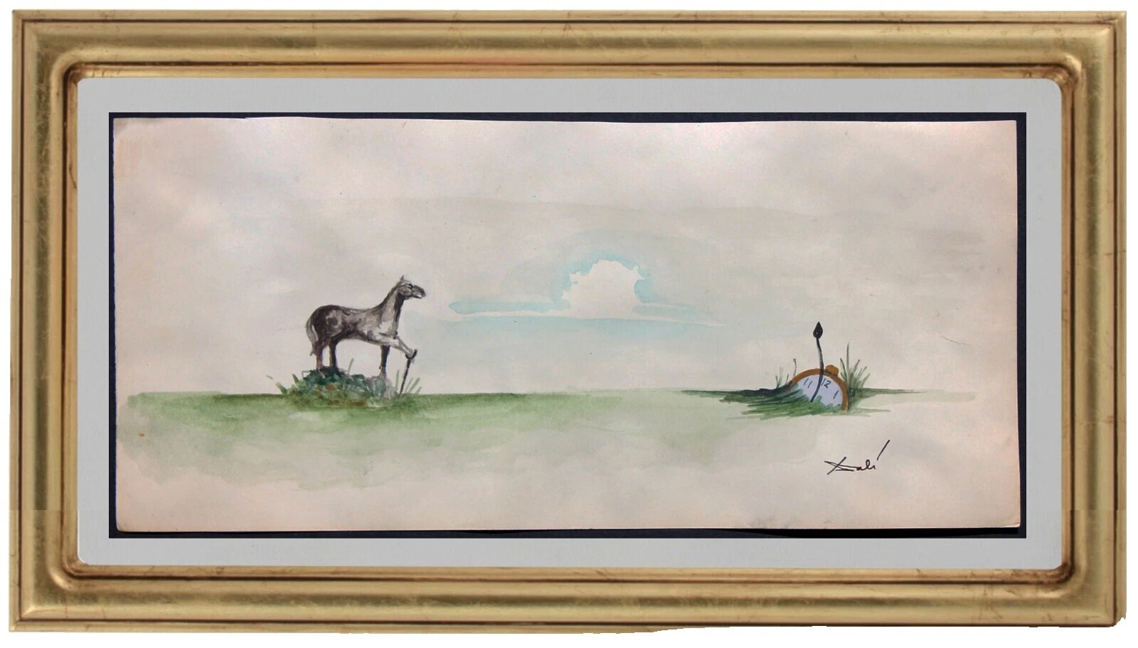 Salvador Dali Paisagem Pinturas de Arte