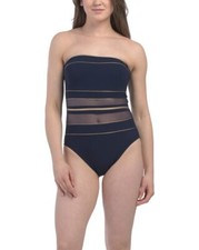 GOTTEX Essentials Bandeau One-piece Swimsuit size 12 