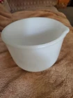 Vintage Sunbeam Glasbake 20CJ White Milk Glass Mixing Bowl