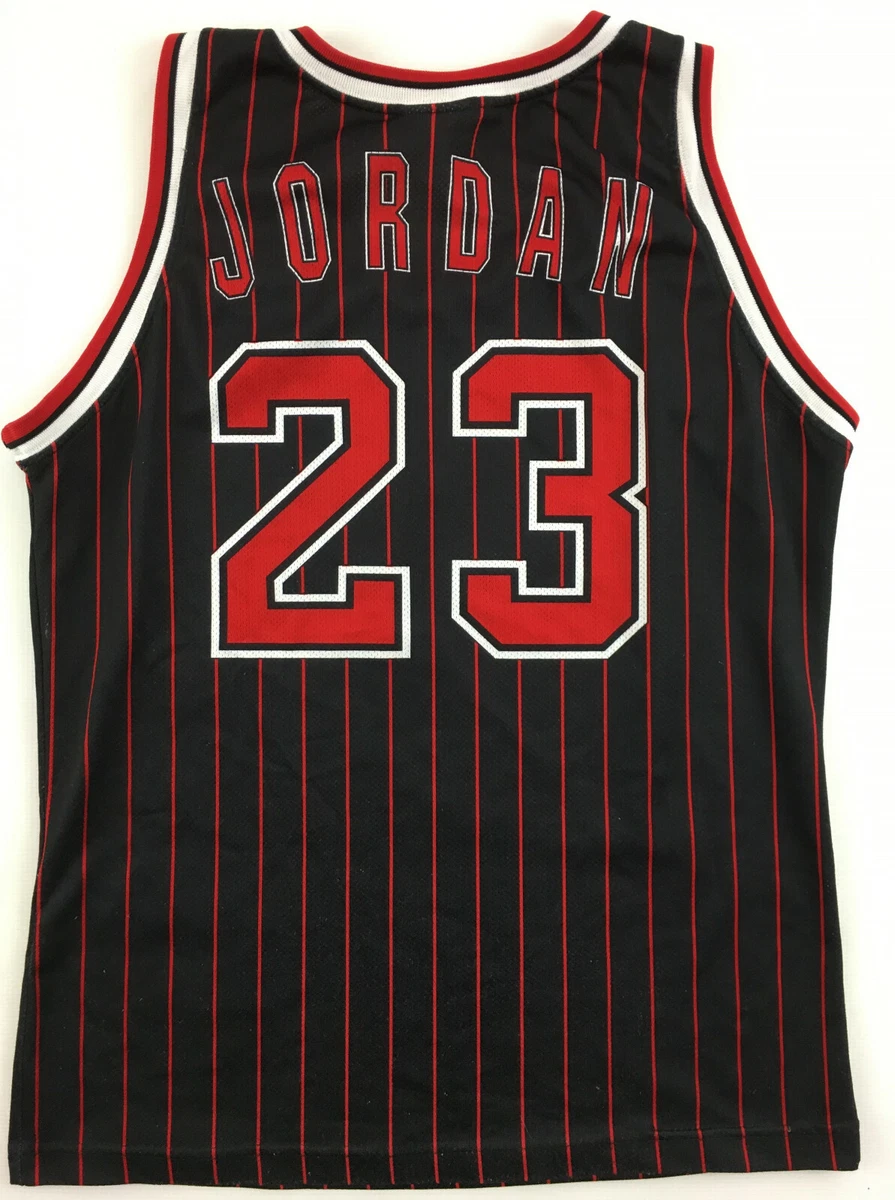 Chicago Bulls #23 Air Jordan Nickname Black Pinstripe Swingman Throwback  Jersey on sale,for Cheap,wholesale from China