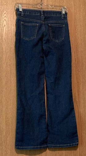 Girls Size 10 Jeans Flare Leg Faded Glory 26” Inseam E404 - Picture 3 of 4