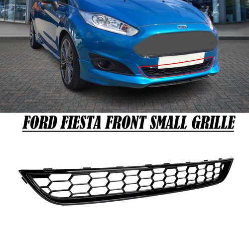 FOR FORD FIESTA ZETEC S MK7.5 BLACK FRONT BUMPER LOWER GRILLE