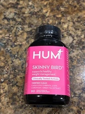 hum nutrition skinny bird 90 capsules new