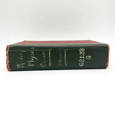 Radio Physics Course Hardcover Alfred A Ghirardi 1942 Revised 2nd Edition