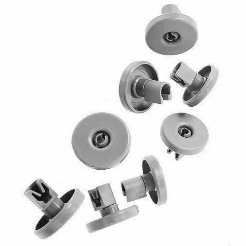 8X DISHWASHER LOWER BASKET WHEELS FOR ZANUSSI AEG ELECTROLUX TRICITY BENDIX 40MM - Image 1 of 1