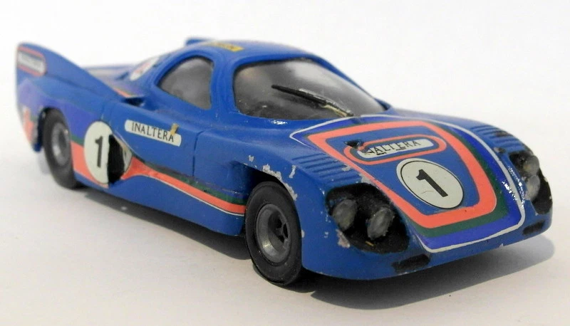 Equipo Inaltera Le Mans 1976 de metal blanco escala 1/43 sin marca - 12APR16 Foto 4 de 4